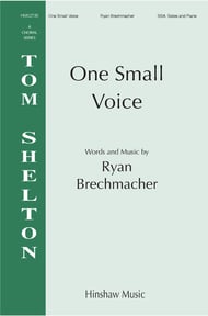 One Small Voice SSA choral sheet music cover Thumbnail